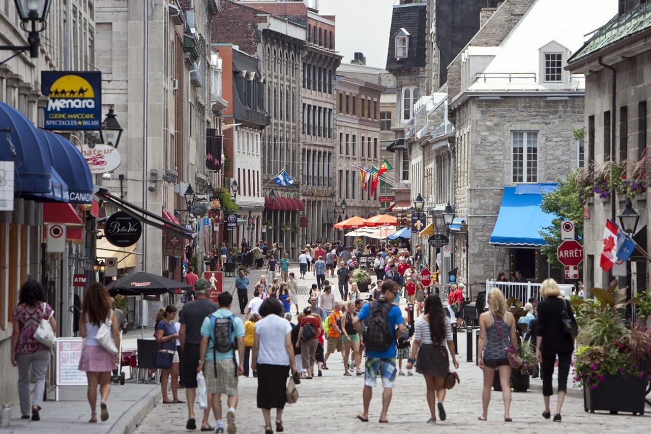 Một góc thành phố Montreal, Quebec – thành phố có mức độ an toàn nhất nhì Canada